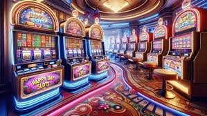 Hình ảnh sảnh game vip88 với slot online và live casino hiện đại